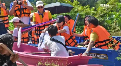 "ส.ผู้สื่อข่าวเศรษฐกิจ-กฟผ." มอบอุปกรณ์ ของใช้จำเป็นช่วย "น้ำท่วม" อยุธยา