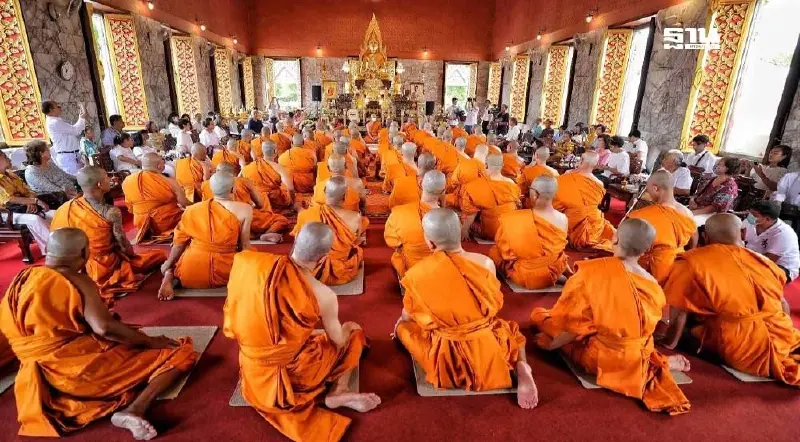 เนชั่น กรุ๊ป ร่วมกิจกรรมอุปสมบทหมู่ ถวายเป็นพระราชกุศล ในหลวง ร.9