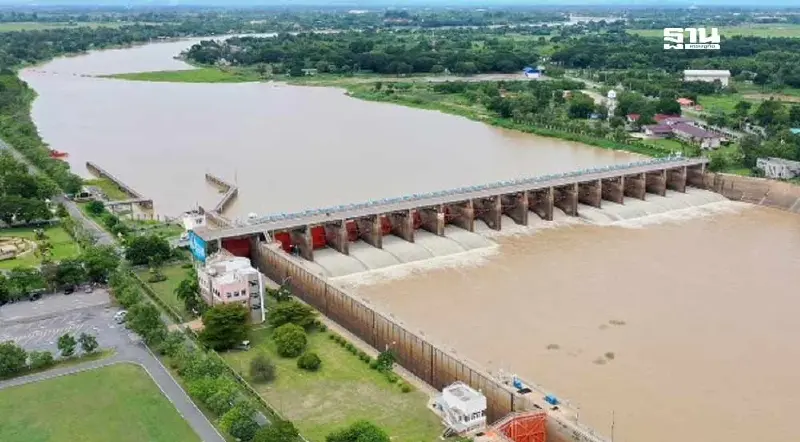เตือน 11 จังหวัดท้ายเขื่อนเจ้าพระยารับมือน้ำสูงขึ้น 30-50 ซม.