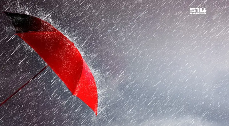 พยากรณ์อากาศวันนี้  "ใต้-ตะวันออก-กทม." ฝนตกหนักสุด 70%