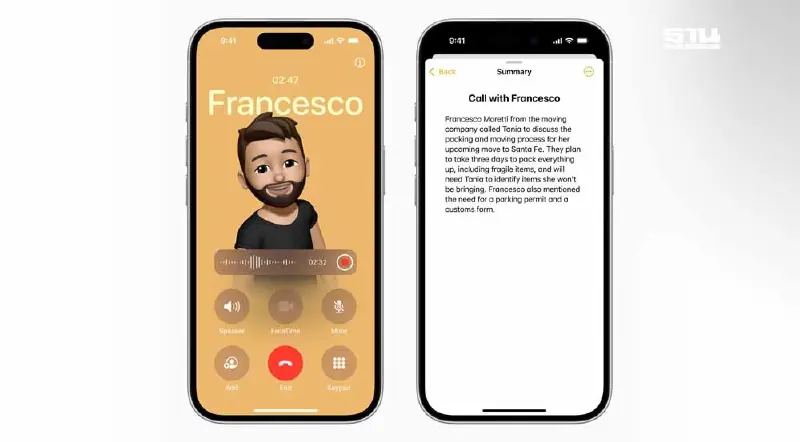 รู้ยัง! iOS 18.1 ทำให้ iPhone บันทึกสนทนาและถอดข้อความเสียงได้