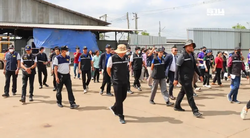 "เอกนัฏ" รุกตรวจโรงงานเสี่ยงสูงกว่า 218 ราย สั่งฟันตามกฎหมายเด็ดขาด