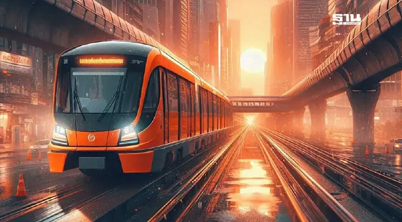 เช็คความพร้อม “รถไฟฟ้าสายสีส้ม” ทะลวง 28 สถานี เปิดให้บริการเมื่อไร
