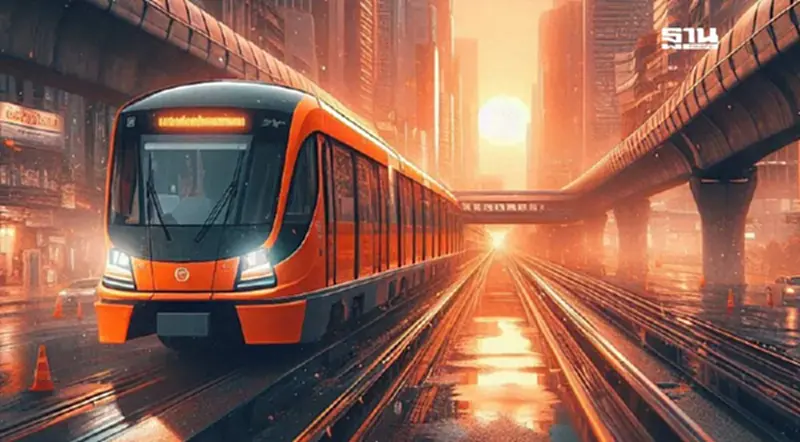 เช็คความพร้อม “รถไฟฟ้าสายสีส้ม” ทะลวง 28 สถานี เปิดให้บริการเมื่อไร เช็คความพร้อม “รถไฟฟ้าสายสีส้ม” ทะลวง 28 สถานี เปิดให้บริการเมื่อไร