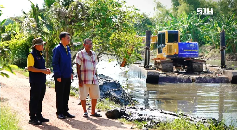 โครงการส่งน้ำและบำรุงรักษาพระองค์ไชยานุชิต ตำบลศาลาแดง อำเภอบางน้ำเปรี้ยว จังหวัดฉะเชิงเทรา