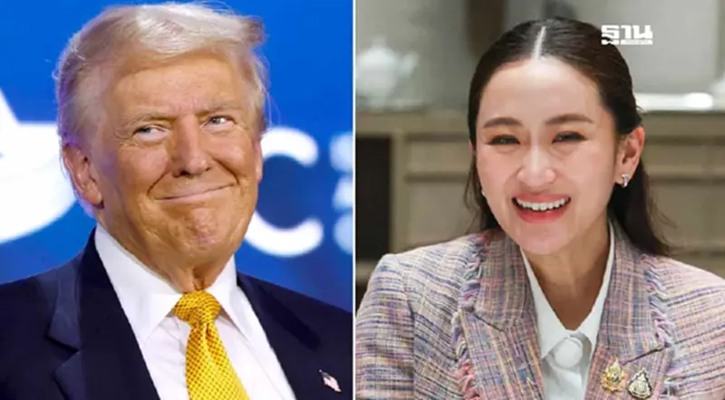 แพทองธาร ยินดี "โดนัลด์ ทรัมป์" นั่งประธานาธิบดีสหรัฐฯ คนที่ 47 แพทองธาร ยินดี "โดนัลด์ ทรัมป์" นั่งประธานาธิบดีสหรัฐฯ คนที่ 47