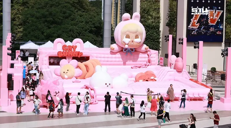 สยามพิวรรธน์ ร่วม มอลลี่ แฟ็กทอรี่ เปิดตัว CryBunny - CryTeddy ขนาดยักษ์ครั้งแรกในโลก