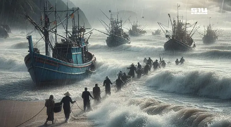 กรมอุตุฯประกาศฉบับ 3 ภาคใต้ฝนตกหนักถึงหนักมาก เรือเล็กควรงดออกจากฝั่ง