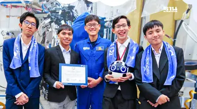 เด็กไทยเจ๋ง! คว้าแชมป์เขียนโปรแกรมคุมหุ่น Astrobee ผู้ช่วยนักบินอวกาศ NASA
