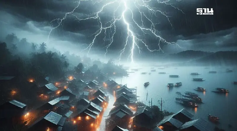 กรมอุตุฯ เตือนฉบับ 4 ฝนถล่มภาคใต้ กทม.-เหนือ-อีสาน อากาศเย็นลง