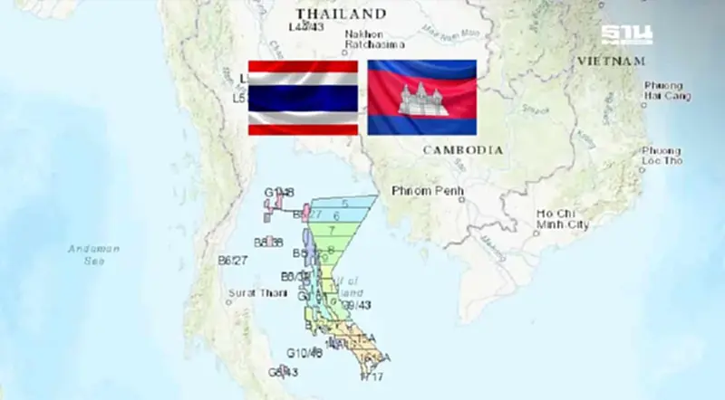 พื้นที่ทับซ้อนไทย-กัมพูชา : ปมปัญหา 26,000 ตร.กม.จากอดีตถึงปัจจุบัน พื้นที่ทับซ้อนไทย-กัมพูชา : ปมปัญหา 26,000 ตร.กม.จากอดีตถึงปัจจุบัน