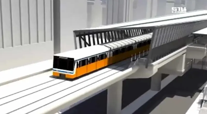 ลุยรถไฟฟ้า สายสีส้ม ประเดิม เจาะอุโมงค์สถานี "ประตูน้ำ "ดันราคาที่ดินพุ่ง ลุยรถไฟฟ้า สายสีส้ม ประเดิม เจาะอุโมงค์สถานี "ประตูน้ำ "ดันราคาที่ดินพุ่ง