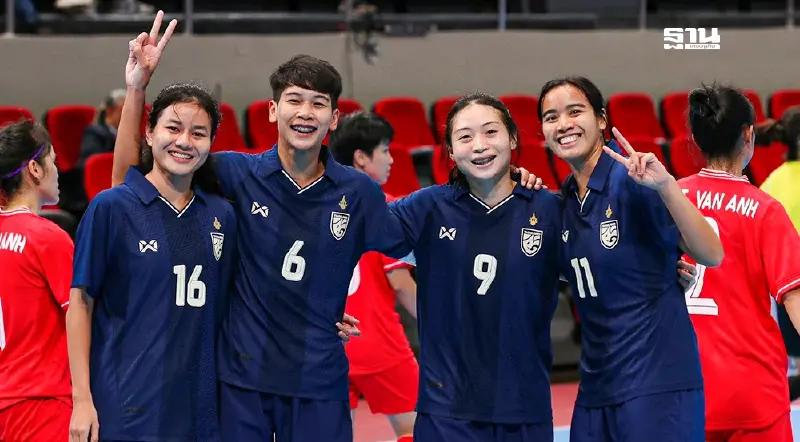 ถ่ายทอดสด ฟุตซอลหญิงนัดชิง ทีมชาติไทย พบ เวียดนาม เช็คผลบอลล่าสุดที่นี่ ถ่ายทอดสด ฟุตซอลหญิงนัดชิง ทีมชาติไทย พบ เวียดนาม เช็คผลบอลล่าสุดที่นี่