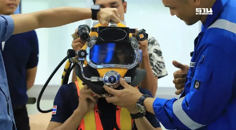 "พิพัฒน์" เร่งพัฒนาทักษะนักเชื่อมใต้น้ำ ค่าจ้างพุ่ง 4,500 บาท/ชม. 