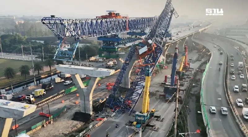 คืบหน้าล่าสุด “ทางหลวง-วสท.” ลุยตรวจสอบ เหตุเครนถล่ม “ถนนพระราม 2”