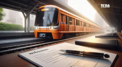“รฟม.” เซ็นสัญญาจ้างคุมงาน สร้าง “รถไฟฟ้าสายสีส้ม” 4.3 พันล้าน