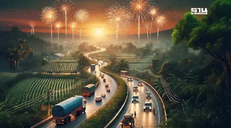 เทศกาลปีใหม่ 2568 “ทางหลวงชนบท” เปิด 7 เส้นทางเลี่ยงรถติด