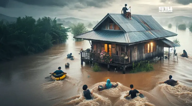 เตือน 14 จังหวัดภาคใต้เฝ้าระวังน้ำท่วมฉับพลัน น้ำป่าไหลหลาก 3-5 ธ.ค.67 เตือน 14 จังหวัดภาคใต้เฝ้าระวังน้ำท่วมฉับพลัน น้ำป่าไหลหลาก 3-5 ธ.ค.67