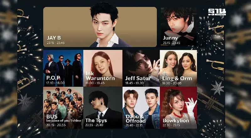 เคาท์ดาวน์วันแบงค็อก แนะวิธีเดินทาง ONE BANGKOK COUNTDOWN CELEBRATION 2025