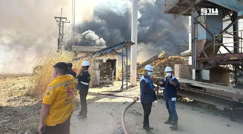 ด่วน! ไฟไหม้โรงงานนิคมอุตสาหกรรมดับบลิวเอชเอ ชลบุรี 1 ยังควบคุมเพลิงไม่ได้