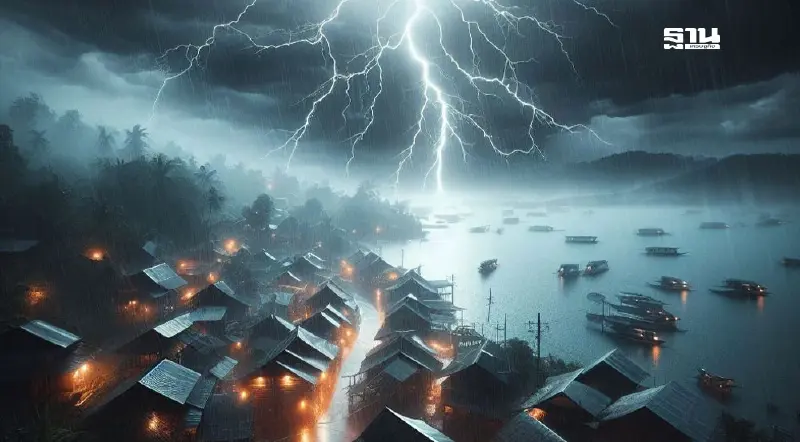 ประกาศกรมอุตุฯฉบับ 13 พายุโซนร้อนปาบึกอ่อนกำลังเป็นพายุดีเปรสชัน