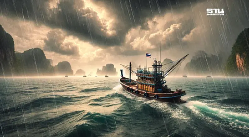 กรมอุตุฯประกาศฉบับที่ 13 เตือนพรุ่งนี้ 10 จว.ภาคใต้ฝนถล่ม คลื่นสูง 2-3 เมตร กรมอุตุฯประกาศฉบับที่ 13 เตือนพรุ่งนี้ 10 จว.ภาคใต้ฝนถล่ม คลื่นสูง 2-3 เมตร