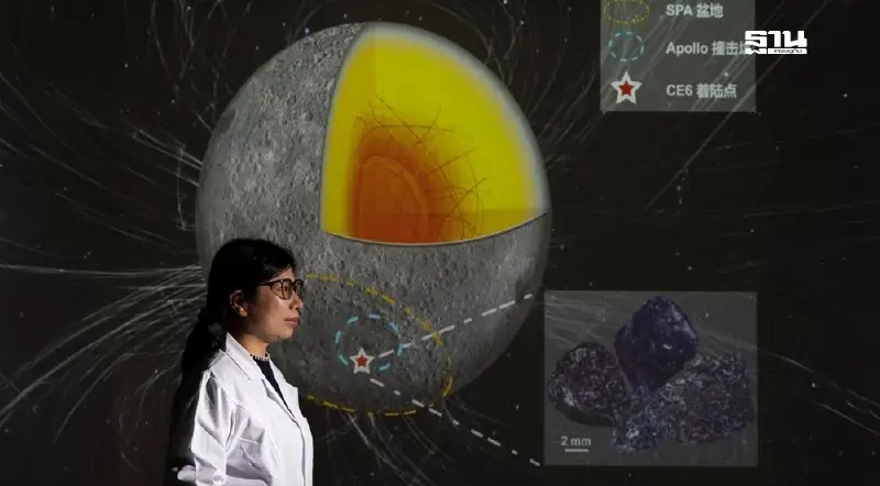 จีน เผยภารกิจฉางเอ๋อ-6 สำรวจดวงจันทร์ วิวัฒนาการสนามแม่เหล็ก