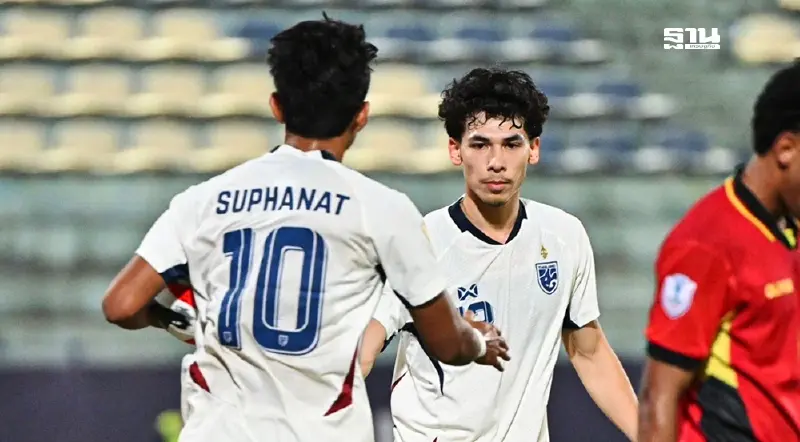 ผลบอลทีมชาติไทย ถล่ม ติมอร์ เลสเต 10-0 ประเดิมชิงแชมป์อาเซียน 𝟮𝟬𝟮𝟰