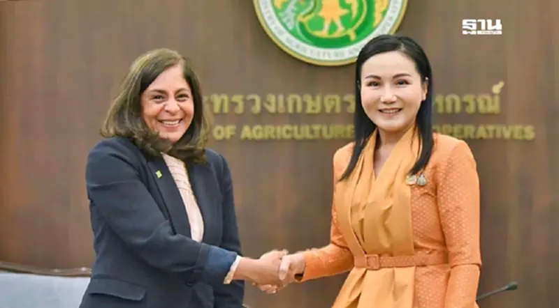 "รมว.นฤมล" จับมือ IRRI ยกระดับข้าวไทย สู่เป้าหมายลดก๊าซเรือนกระจก "รมว.นฤมล" จับมือ IRRI ยกระดับข้าวไทย สู่เป้าหมายลดก๊าซเรือนกระจก