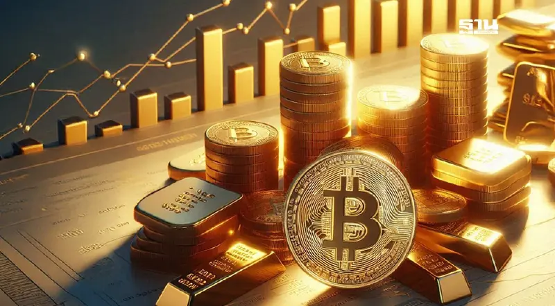 ราคาบิตคอยน์เทียบกับทองคำ คู่แข่งสำคัญที่น่าจับตามอง