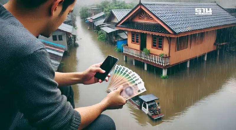 เปิดเงื่อนไขเยียวยาน้ำท่วมใต้ ปภ.เตรียมโอน 9000 บาท สิ้นธ.ค. ใครได้สิทธิ์