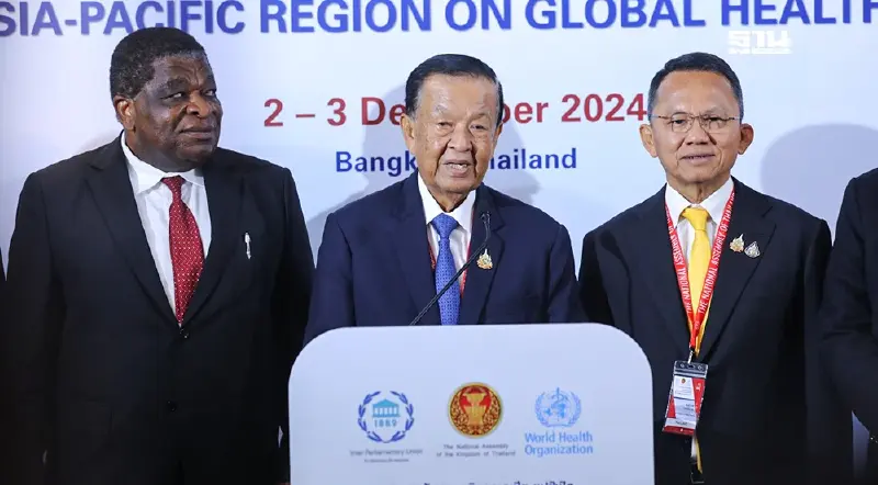 สมศักดิ์ ร่วมเปิดเวทีประชุมรัฐสภาเอเชีย-แปซิฟิก สู้ภัยโรคระบาด