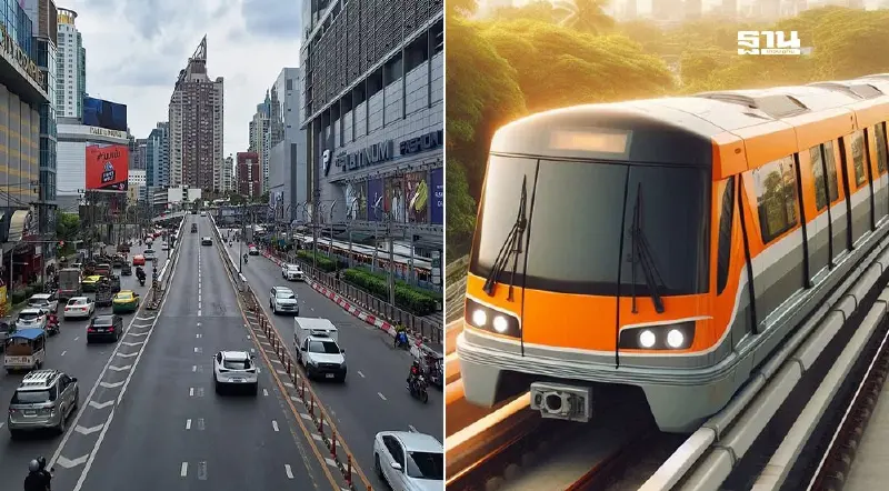 ผ่า 3 ทางเลี่ยงรถติด “รฟม.” ทุบสะพานข้ามแยกราชเทวี สร้าง “รถไฟฟ้าสายสีส้ม”