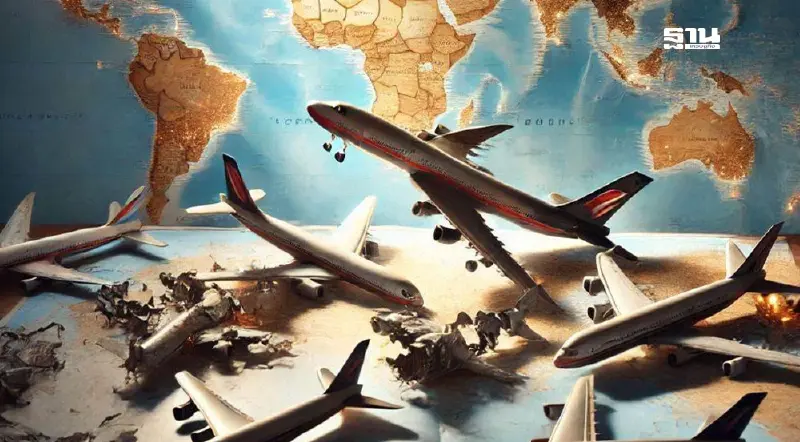 ปีแห่งโศกนาฏกรรมการบิน รวมเหตุการณ์เครื่องบินตกทั่วโลก 2567