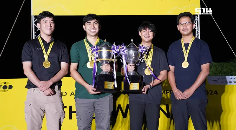 “ทีมโดรน เอไอ” สุดเจ๋ง!  กวาดแชมป์บิน-ซ่อม “โดรนเกษตร”