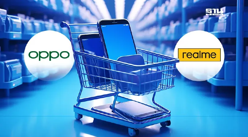 ส่องธุรกิจ OPPO-Realme ในไทย 5 ปี กวาดรายได้เกือบ 1 แสนล้านบาท
