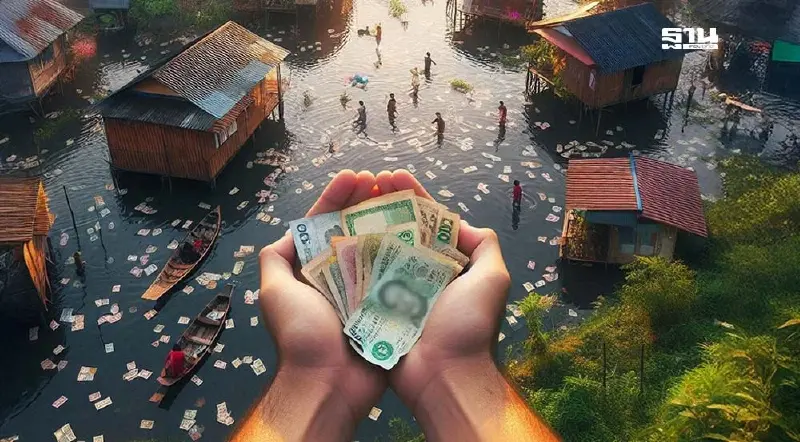 จ่ายเงินเยียวยาน้ำท่วม รัฐบาลแจ้งโอน 6.7 หมื่นครัวเรือน 22 ม.ค.68
