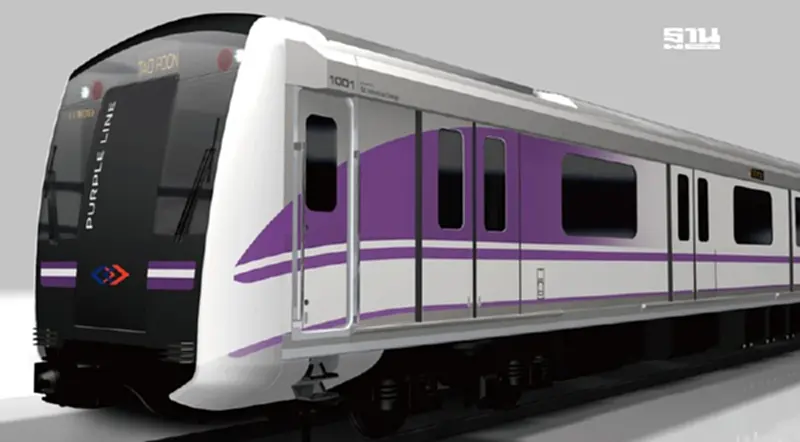 “รฟม.” กางแผนคืบหน้า สร้าง “รถไฟฟ้าสายสีม่วงใต้” เริ่มติดตั้งงานระบบ ปี 69 “รฟม.” กางแผนคืบหน้า สร้าง “รถไฟฟ้าสายสีม่วงใต้” เริ่มติดตั้งงานระบบ ปี 69