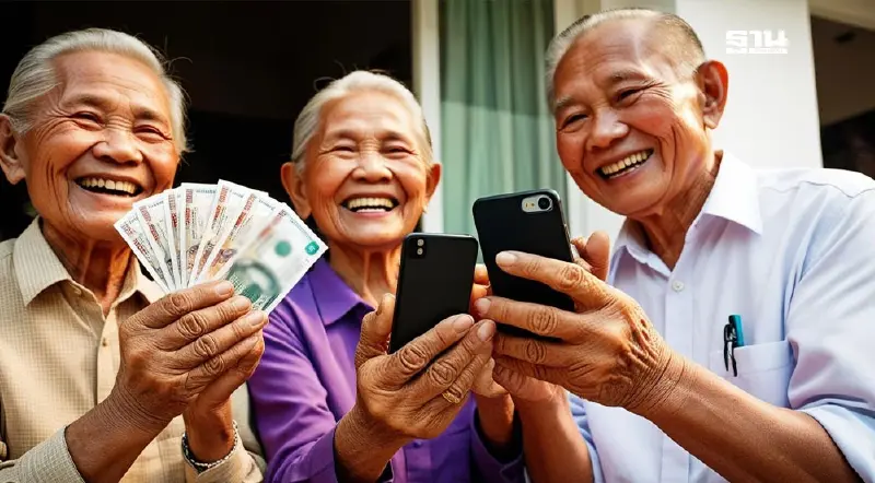 เงินดิจิทัล 10,000 บาท ผู้สูงอายุ โอนแล้ว! เช็คเลยรับตั้งแต่ตี 2