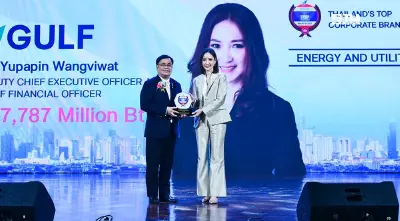 “GULF” คว้าบริษัทมูลค่าแบรนด์องค์กรสูงสุดในไทยกว่า 3.87 แสนล้านบาท