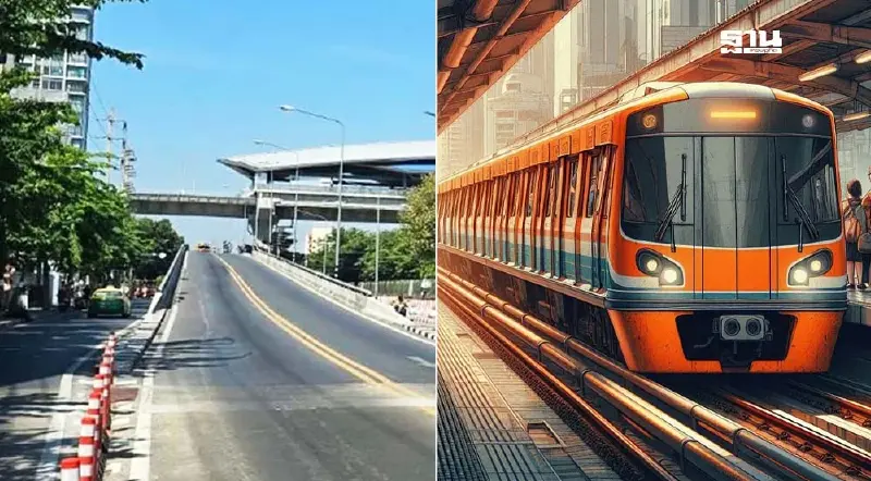 เตรียมตัวคืนนี้ "รฟม." ปิดสะพานข้ามถนนจรัญสนิทวงศ์ สร้าง "สายสีส้ม