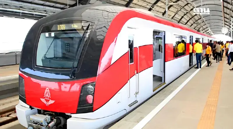 จับตา “คมนาคม” ชงครม.เคาะปรับวงเงิน สร้าง “ต่อขยายสายสีแดงรังสิต-มธ.”