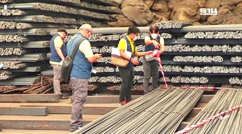 สั่งเชือด “ซิน เคอ หยวน” ผลิตเหล็กต่ำกว่ามาตรฐาน อายัดของกลางเกือบ 50 ล้านบาท