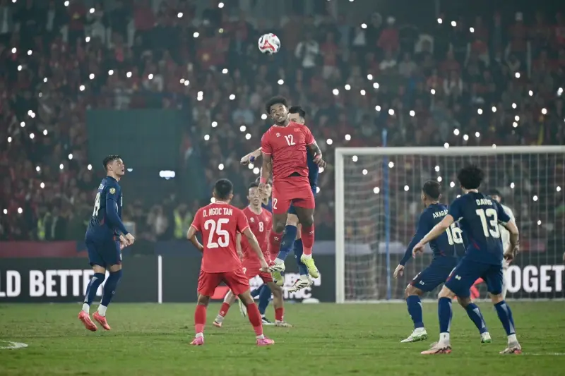 เปิดสถิติหลังเกม เวียดนามเฉือนไทย 2-1 ทั้งที่ครองบอล 32%