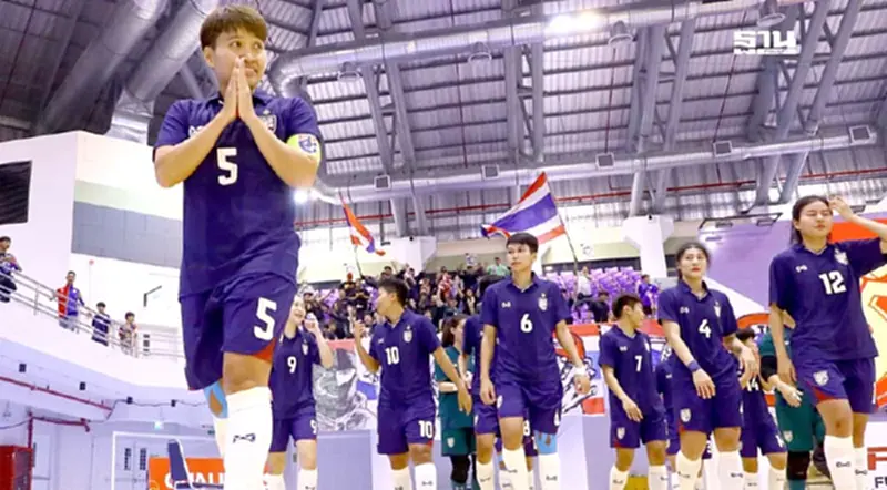 ไทย vs เลบานอน ถ่ายทอดสดฟุตซอลหญิงชิงแชมป์เอเชีย 2025 วันนี้ ไทย vs เลบานอน ถ่ายทอดสดฟุตซอลหญิงชิงแชมป์เอเชีย 2025 วันนี้