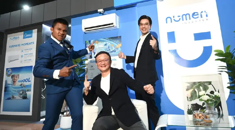 ไมเดีย กางแผน 2568 ตั้งเป้าโต 200% บุกตลาดเครื่องปรับอากาศไทย สู่ Top 3