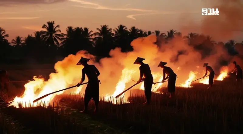 รัฐบาลคาดโทษเกษตรกรเผาไร่ เกิดฝุ่นพิษ ถูกตัดสิทธิเข้าร่วมโครงการรัฐ