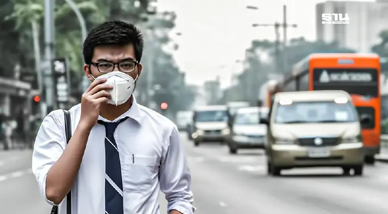 ค่าฝุ่น PM2.5 วันนี้กรุงเทพ วิกฤตสีแดง 18 เขต "หนองจอก" หนักสุด