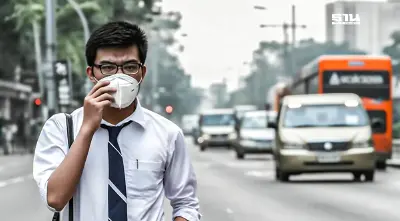 ค่าฝุ่น PM2.5 วันนี้กรุงเทพ วิกฤตสีแดง 18 เขต "หนองจอก" หนักสุด