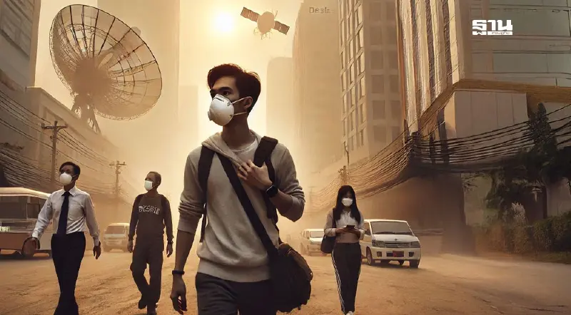 ดาวเทียมพบฝุ่นหนักในอาเซียน หลายประเทศสูงกว่า 190 AQI